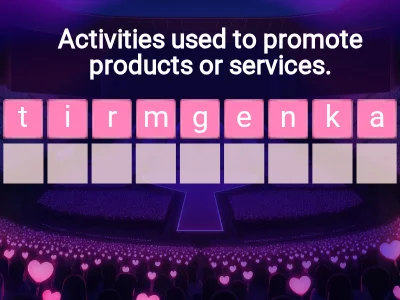 Marketing & Promotion