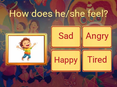 Feelings - Grade 1