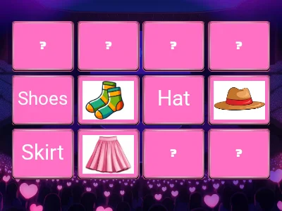 Clothes - Grade 2