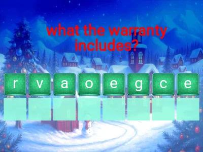 Warranty & Service Terms