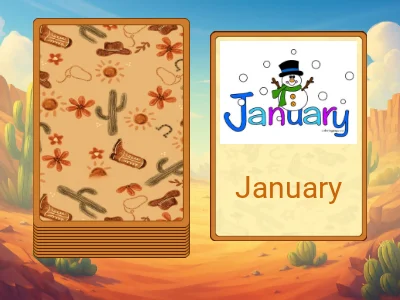 The 12 Months of the Year
