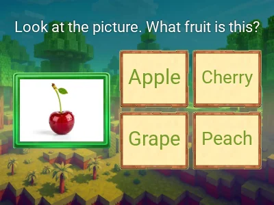 Fruits – Grade 1