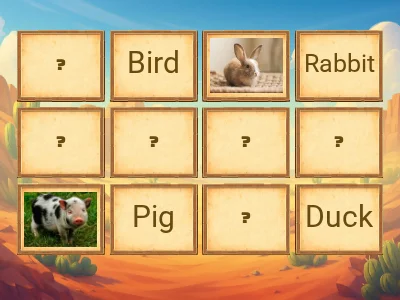 Animals – Grade 1